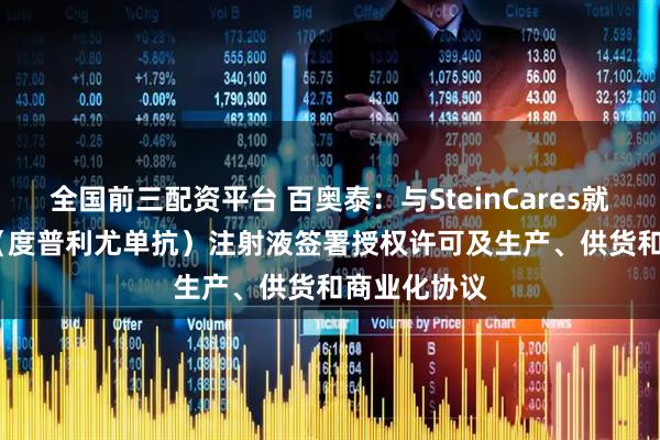 全国前三配资平台 百奥泰：与SteinCares就BAT2406（度普利尤单抗）注射液签署授权许可及生产、供货和商业化协议