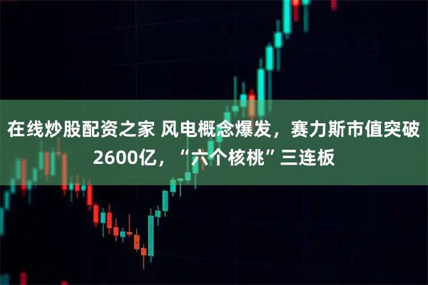 在线炒股配资之家 风电概念爆发,赛力斯市值突破2600亿,“六个核桃”三连板